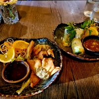 Wan Tan (fried) & Summer Rolls at Soy in Munich