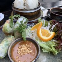 Bao Bun and Summer Rolls   at Soy in Munich