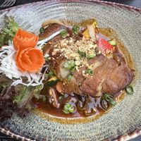 Gebackene Ente  at Soy in Munich