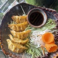 Fried dumplings   at Soy in Munich