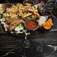 Vegan Tapas plate at Soy in Munich
