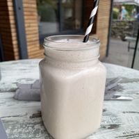 Vegan milkshake - Emma‘s Dell, Grasmere  at Emma's Dell in Grasmere