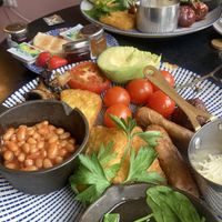   at Halladay's Tearooms in Southampton