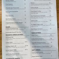 Lunch menu at Cheers American Bistro in Reading