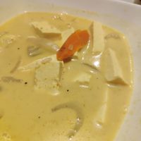 Yellow curry with tofu at Bencharong Thai House in Arcata