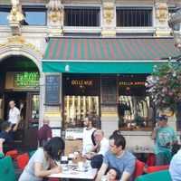 Terrace on the Grand-Place at Le Roy d'Espagne in Brussels