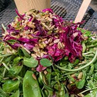 Rail trail salad at Rail Trail Cafe in New Paltz