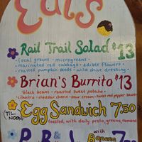 Other food aside from pizza. at Rail Trail Cafe in New Paltz