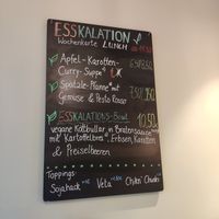 Daily menu at Esskalation in Bonn