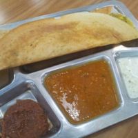 dosa plate at Vege Rama - Myer Centre in Brisbane