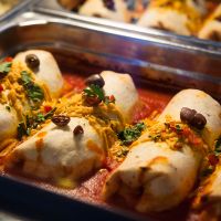 Enchiladas at Vege Rama - Myer Centre in Brisbane