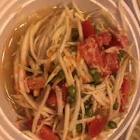 Papaya salad   at Lemonleaf Grill in Hicksville