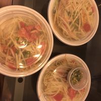 Papaya salad   at Lemonleaf Grill in Hicksville