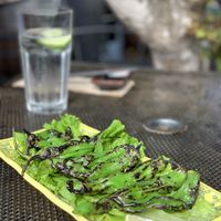 Shishito Peppers  at Kuma in Los Osos