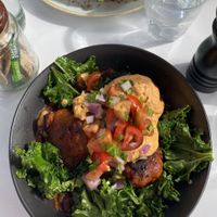 Buffalo cauliflower  at Sol Breads Cafe in West End