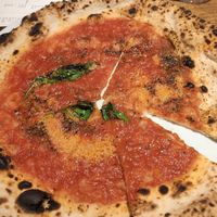 Marinara pizza at Sano in Dublin