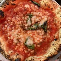 Vegan margherita  at Sano in Dublin