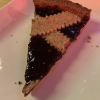 Elderberry Raspberry Cereal Tart   at Sano in Dublin