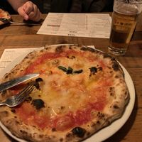 Margherita with Vegan Cheese at Sano in Dublin