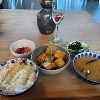 Lunch set at Café Manggha in Krakow