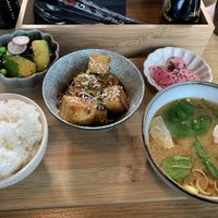 Vegan lunch set  at Café Manggha in Krakow