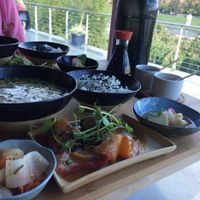 Lunch set at Café Manggha in Krakow
