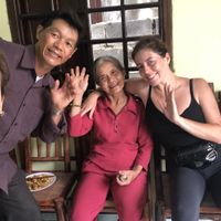 Super friendly owners  at Thuan Chay Lao Nong 3 in Mui Ne
