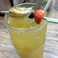 Homemade passionfruit soda  at Eeterij-spelerij Vierlinden in Goes