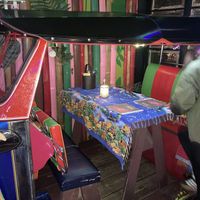 Tuktuk table  at Koh Phangan in Uppsala