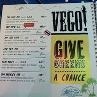 Vegan options - sept 2024  at Koh Phangan in Uppsala