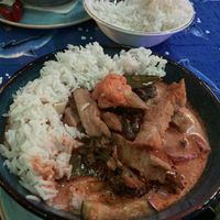 Red curry with soya   at Koh Phangan in Uppsala