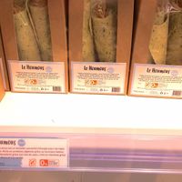 Vegan hummus wrap at Takinoa - Place de Cornavin in Geneva