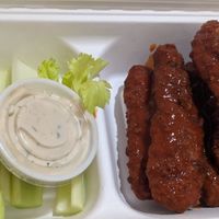 Vegan wings. at Loving Cafe in Fort Wayne