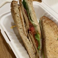 The Harmony Sandwich (I skipped the onions and cucumbers)  at Loving Cafe in Fort Wayne