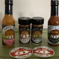 Great products! at Ol' Dirty Sheets' Eats and Hot Sauce in Wooster