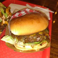 The vegan burger at VOWburger in Los Angeles