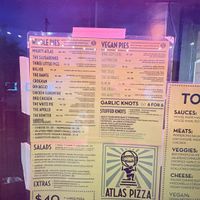 Menu 1  at Atlas Pizza - Foster Rd in Portland