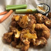 Cauli wings. Yum. 😋  at Pedal Haus Brewery in Tempe