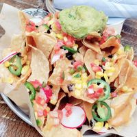 Vegan nachos at Pedal Haus Brewery in Tempe