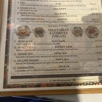   at Messob Ethiopian Cuisine in Victoria