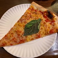 Vegan slice at Scarr's Pizza in New York City