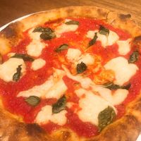 Vegan margherita at Pitfire Pizza in Dubai