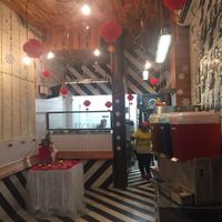 Inside at Lucky Pickle Dumpling Co in New York City