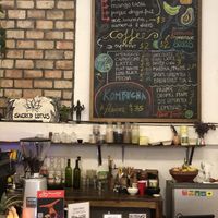 Counter  at Sacred Lotus Cafe in Phnom Penh