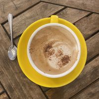   at Sacred Lotus Cafe in Phnom Penh