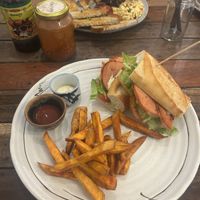   at Sacred Lotus Cafe in Phnom Penh