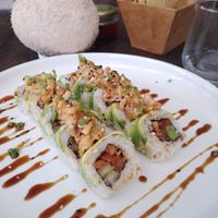 Hamabito roll at Hamabe in Monterrey