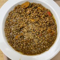 Estofado de lentejas   at La Olla Vegetal in Zaragoza