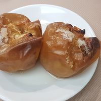 manzanas asadas at La Olla Vegetal in Zaragoza