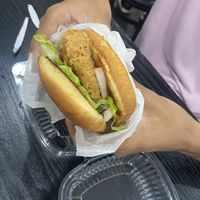 Chicken sandwich   at NuVegan in Washington